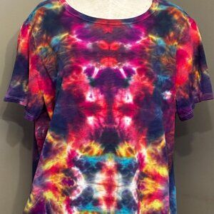 HOMEMADE: Tie-dye V-neck Old Navy Brand  XL-Tall  #5